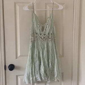 Free people light blue flowy dress